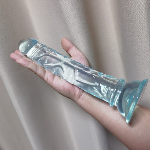 9.6" Long Slim Anal Dildo Penis Suction Cup Prostate G-Spot Massager ASS Sex Toy - Picture 9 of 22
