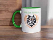 Alpha Design Coffee Mug, Gift for Him, Alpha Coffe Mug with Saying, Motivation