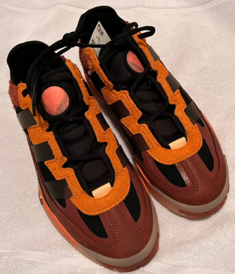 Adidas Men s Niteball Hazy Copper/Core Black-Acid Orange Size 8 Free Shipping