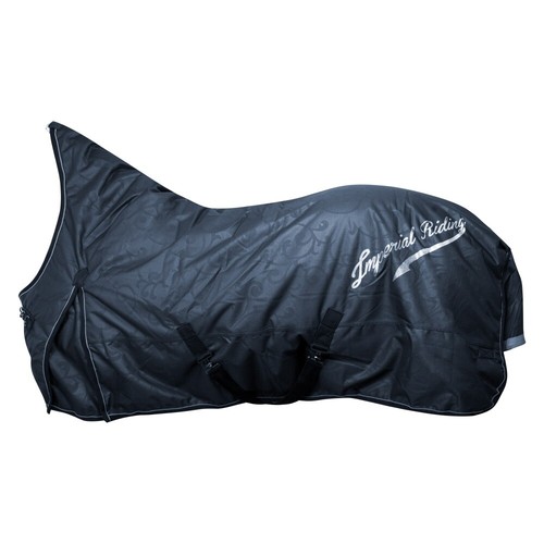Manta Exterior 300g Relleno 600D IRHSuper-dry Imperial Riding Azul Marino 95-165 cm - Imagen 2 de 5
