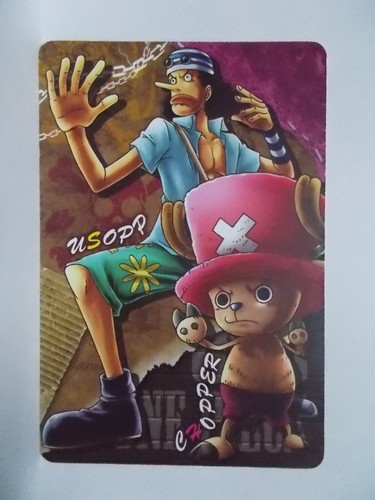 One Piece Popcorn Card Happy Birthday Chopper 2010 1st 2nd 3rd Nami Robin - Picture 40 of 80