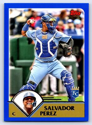 2018 Topps Stadium Club Salvador Perez #272 Royals Baseball Card - NM-MT Condition