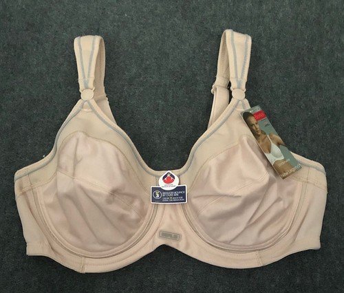 BERLEI: Size: 10 D. New Legend Refresh NUDE, Underwire High Impact Sports Bra - Picture 12 of 12