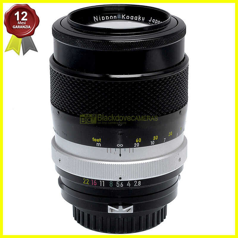 Nikon Nippon Kogaku Nikkor Q Auto 135mm. F2,8 Tele Lens F Nikon Nippon Kogaku Nikkor Q Auto 135mm. F2,8 Tele Lens F