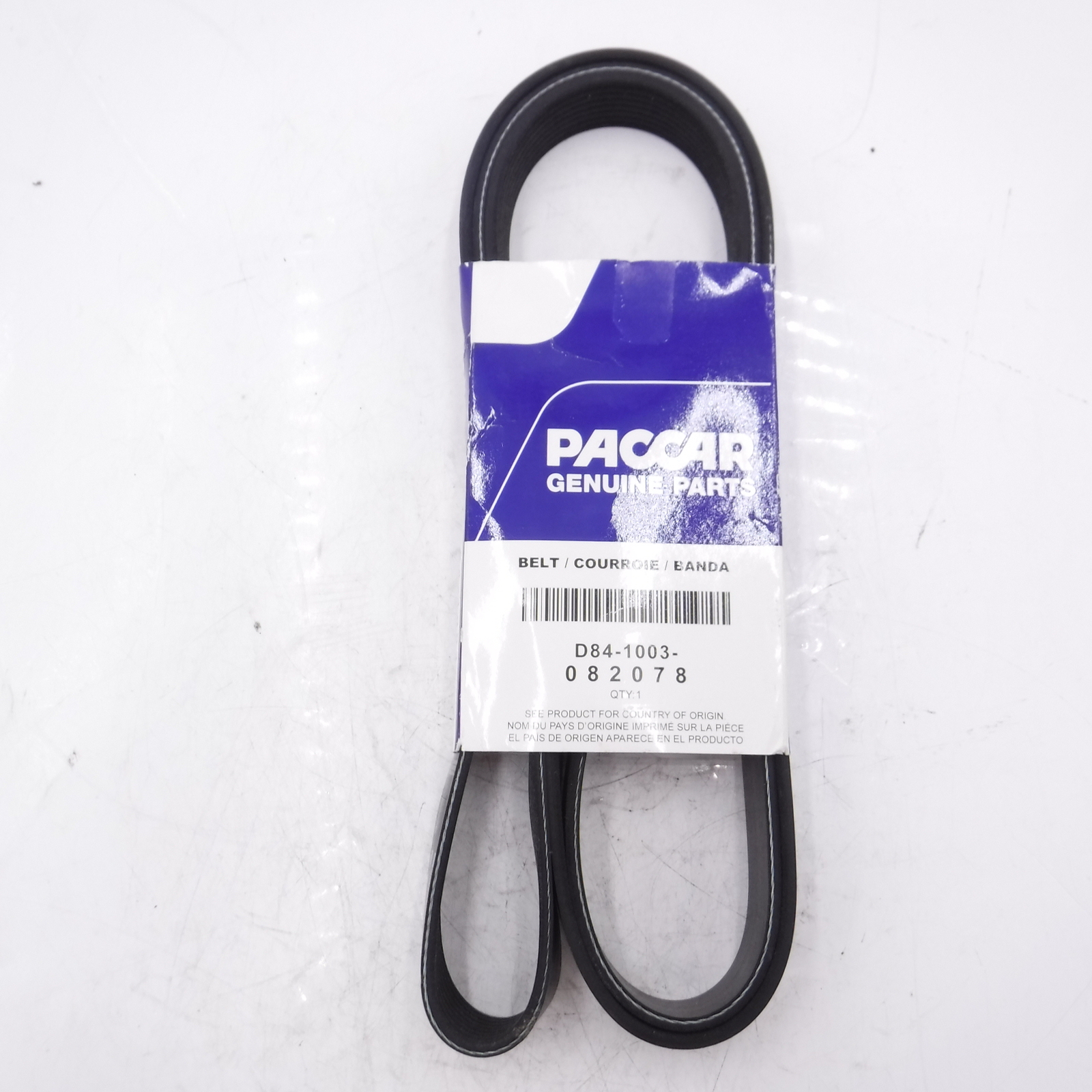 Genuine Paccar 8 Rib Engine Belt 2078MM, D84-1003-082078 | eBay