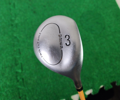 Daiwa Twin Cut Sole 3 Wood Hi-Trac-Tcs RH Stiff Pro Force Gold