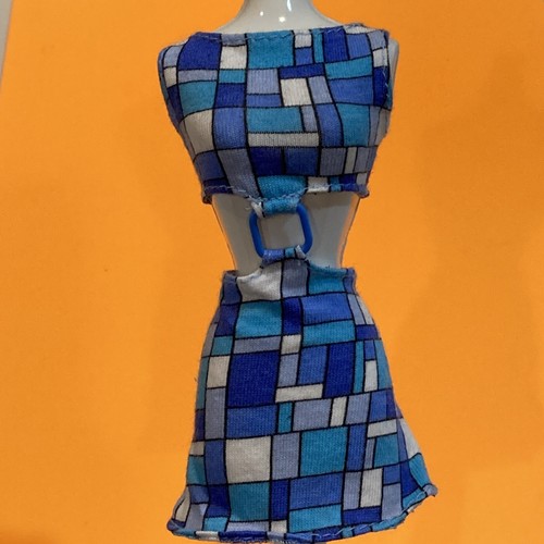 Barbie-Kleidung: Mod Retro-Stil quadratische Formen Kleid - Mattel - schneller Versand 🙂