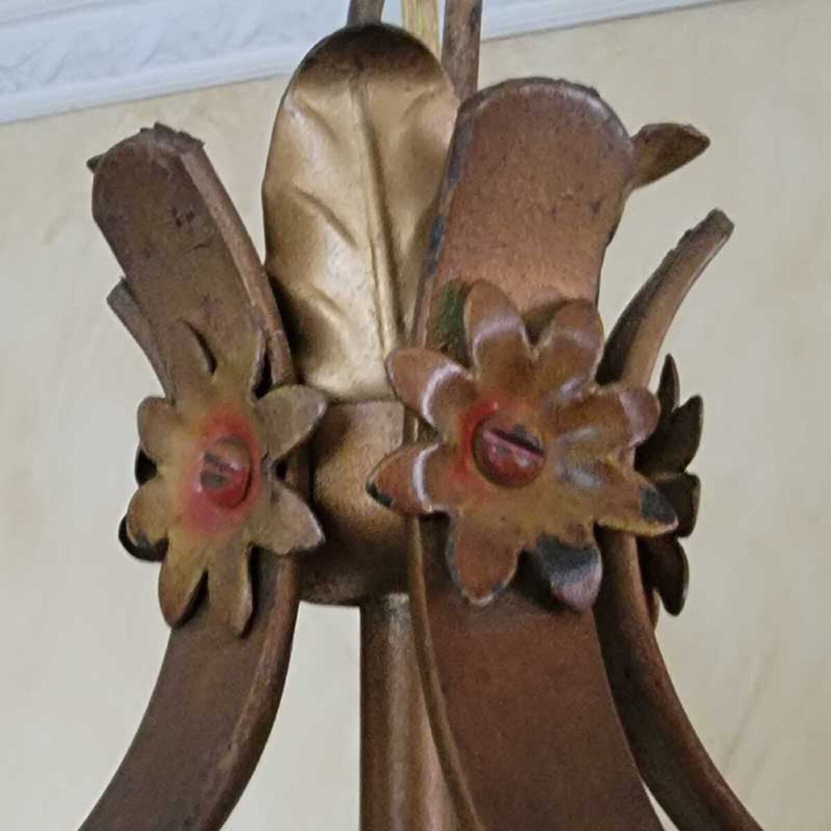026c Antique 10's 30s Ceiling Light aRT Nouveau Chandelier 026c Antique 10's 30s Ceiling Light aRT Nouveau Chandelier