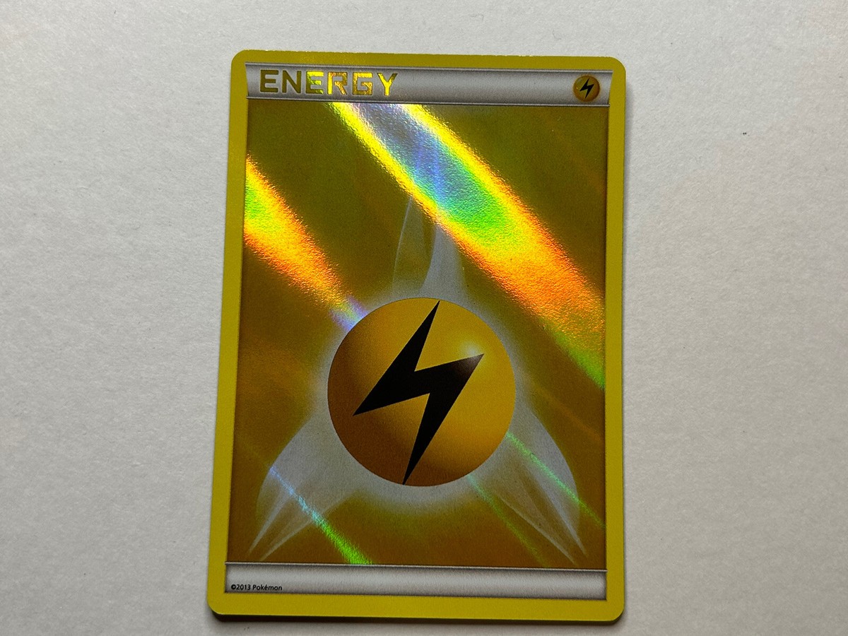 2013 pokemon energy cards value Darkness Strong Volt Pokemon TCG: LIGHTNING ENERGY -