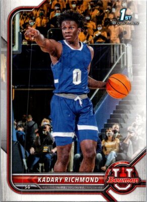 2021-22 Bowman University #37 Kadary Richmond