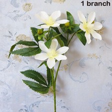 Artificial Silk Flowers Branches Fake Plants False Leaf Home Party Wedding Decor