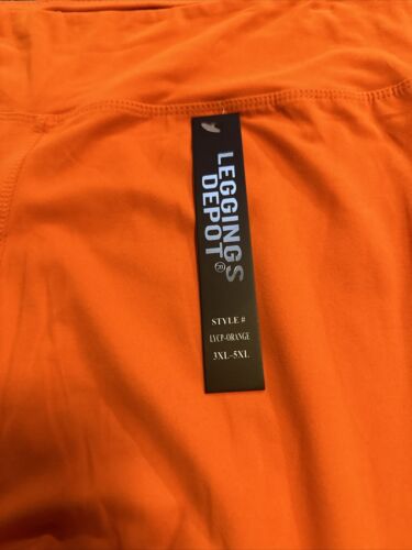 Leggings Depot Donna 3XL Arancione - Foto 3 di 9