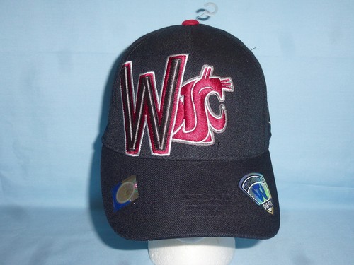 WASHINGTON STATE COUGARS Clutch One-Fit CAP/HAT T.O.W. Fits All OSFA NWT $26 - Picture 2 of 6