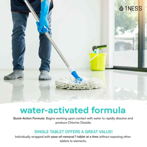1ness Premium Heavy Duty Odor Removal Tablets with Aerator (4-gram 24pk) - Picture 10 of 12