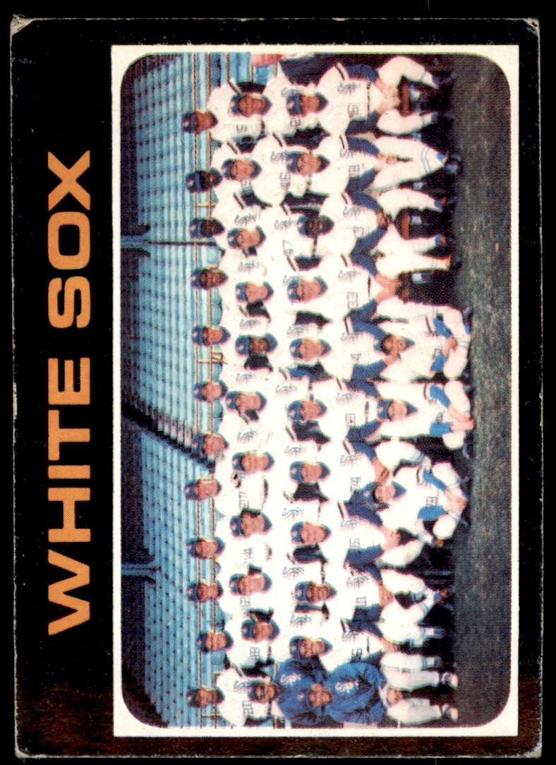 1971 Topps White Sox Baseball Card #289 Vintage MLB Collectible
