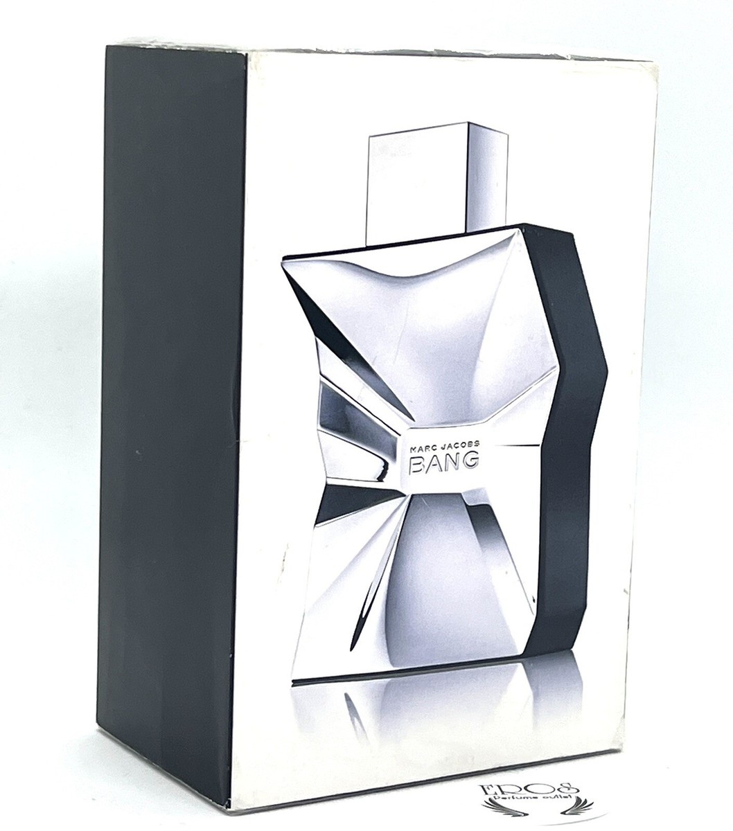 Marc Jacobs BANG 3.4 oz EDT Spray for Men, 100% AUTHENTIC