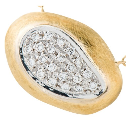 Marco Bicego Diamond 0.15ct 18k Gold Pendant 6.5g Used