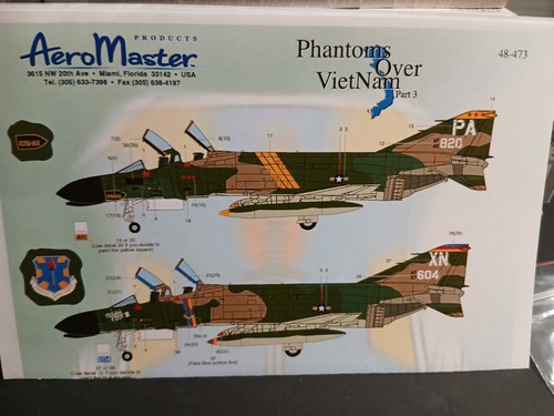 Aeromaster(48-473): Mc Donnell Douglas F-4C Phantom II au 1:48 - Photo 2/3