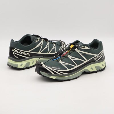 L47581300 Salomon XT-6 GORE-TEX Urban Chic Black Lime Cream (Men's