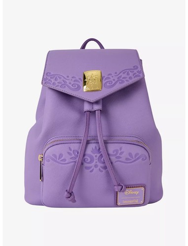 Loungefly Disney Tangled Lantern Badge Drawstring Mini Backpack