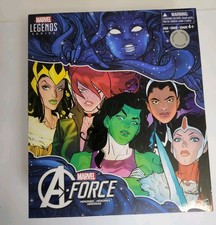 Marvel Legends A-Force Heroines Figures Toys R Us Exclusive 6 Pack Box