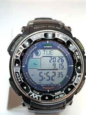 CASIO PRO TREK PRW-2500 robuste Funk-Solaruhr aus Japan