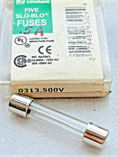 5X Littelfuse Fuse 313 2/10 3/10 4/10 1/2 6/10 7/10 3/4 1 1-2/10 1-1/4 Or 1.5 A - Foto 5