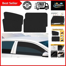 Car Windshield Sun Shade Privacy Covers4 Pcs Car Window Shades Block Light