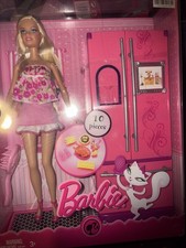 NEW BARBIE PINK AND REFRIGERATOR KITCHEn Box Is Damage