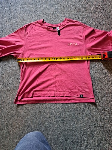 Orchid Colored Adidas Crop Top Size Large - Picture 6 of 7
