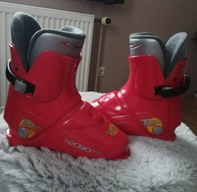 Skischuhe, rot, Damen, Größe 39, Tecno Pro