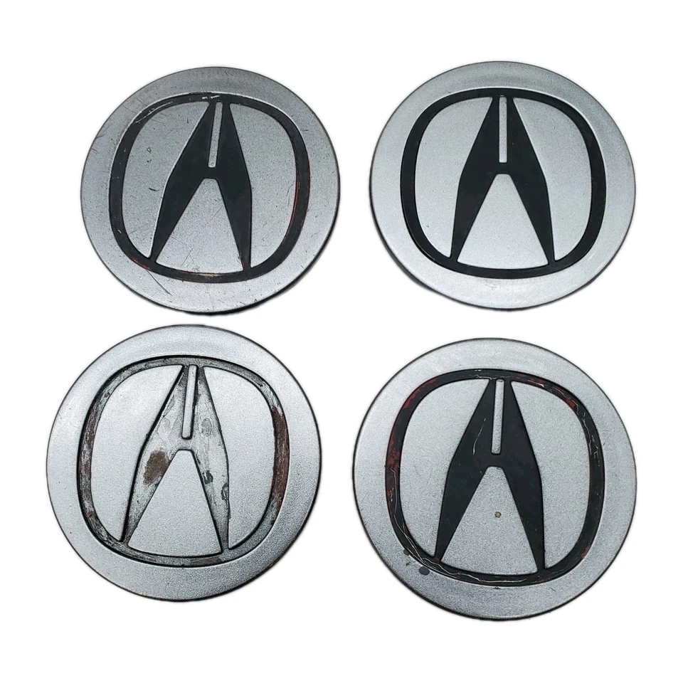 2004-2008 Acura TL Wheel Center Cap Logo Hubcap 2.75" Set of 4 OEM 44732-S3V-A50 - Image 2 of 4