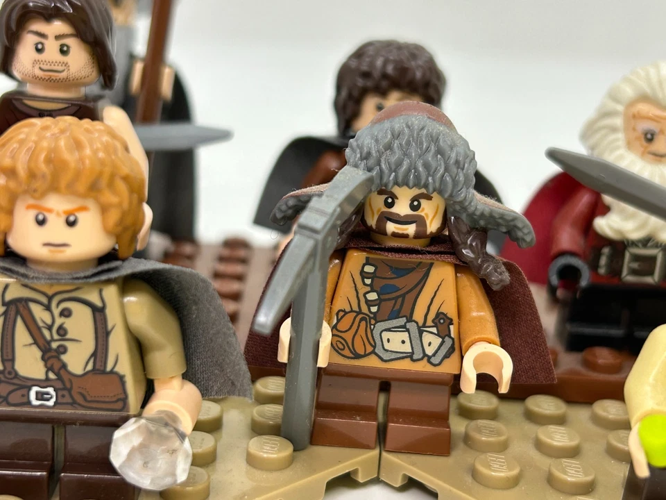 Lote de minifiguras LEGO (10x) de El Señor de los Anillos y El Hobbit / 79003 - Raro Foto 4 de 4