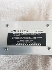 Narco Ar-850 Altitude Encoder