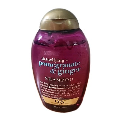 OGX Detoxifying + Pomegranate & Ginger Shampoo 13oz Deep Cleansing Discontinued