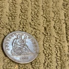 1859 Seated Liberty Quarter
