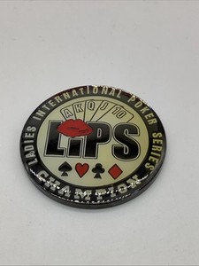 LIPS Ladies International Poker Series Heavy Poker Card Guard Hand Protector