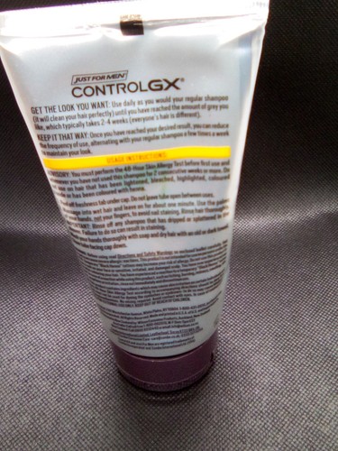 Just for Men Control GX 2 in 1 Shampoo and Conditioner, 5 Fluid Ounce - Picture 2 of 2
