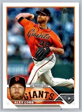 2023 Topps #108 Alex Cobb - San Francisco Giants