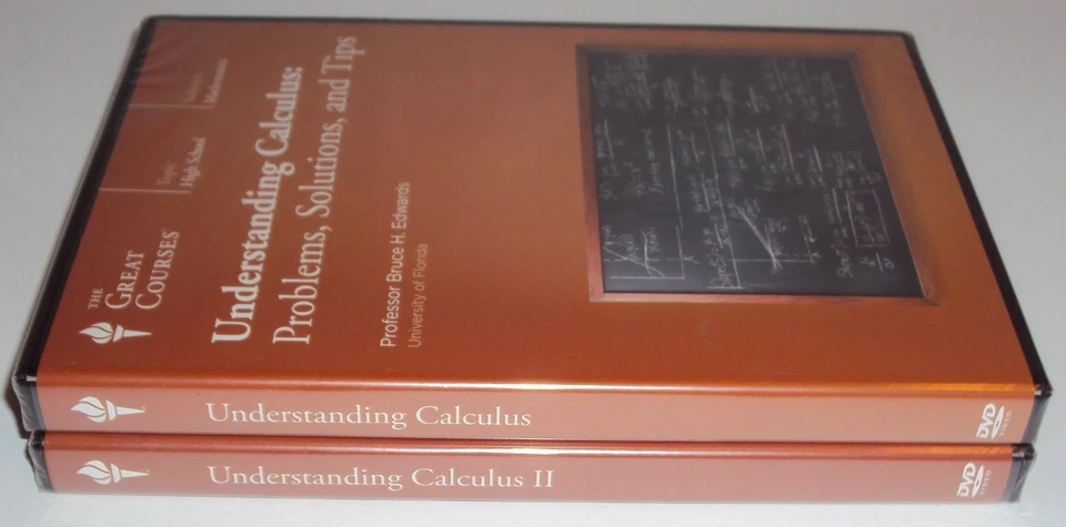 The Great Courses Understanding Calculus I & II DVD Lot Problems Solutions Tips - Image 3 of 4