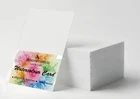 40 x Sheets Watercolour Card/Paper  White 300gsm 120 x 210mm AM532