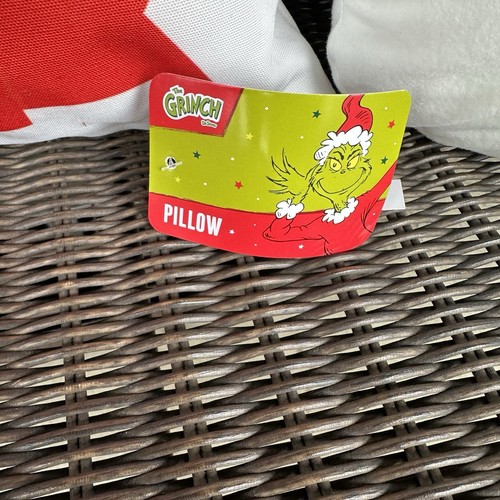 Dr. Seuss The Grinch Max Cindy Lou Who Head Decorative Throw Pillows New - Picture 9 of 13