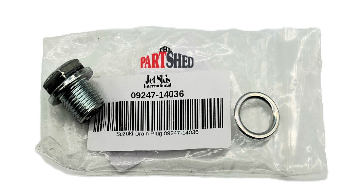 yuki2073 NEW SUZUKI GENUINE OEM OIL DRAIN PLUG & GASKET GSXR 600 750 1000