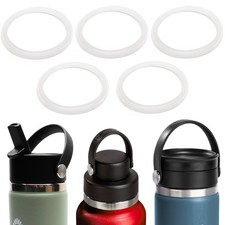 Replacement Lid Gaskets for Hydro Flask Wide Mouth Flex Caps 5 Pack