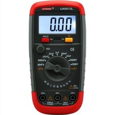 Meter Auto Range Capacitor New UA6013L Digital Capacitance Tester lw