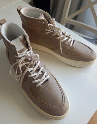 Neue Esprit Sneaker Turnschuhe Boots Taupe 41 Knöchelhoch Np 79 