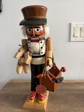 Vtg Steinbach Clog Maker Cobbler Nutcracker P...
