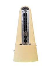 Seiko Vintage Mechanical Metronome Yellow no cover, needs work 