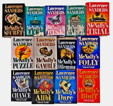 Lawrence Sanders Complete Series Set Archy Mc...