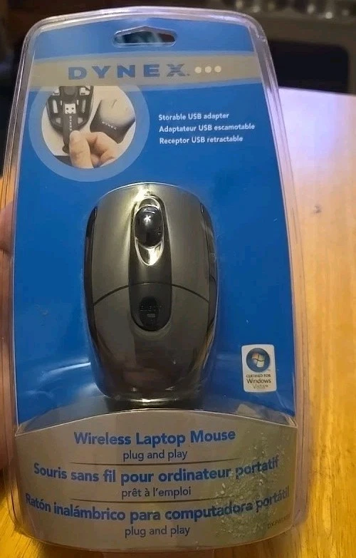 Dynex💻DX-PWLMSE Wireless Mouse Plug & Play Brand New Factory Sealed - Image 2 of 3